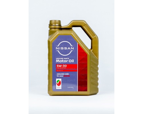 Моторное масло Nissan API SP 5W-30 / ILSAC GF-6 (ОАЭ / Gulf Oil Middle) для бенз. двигателей (4л)